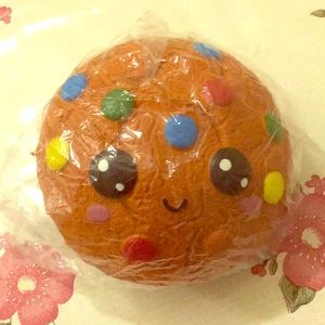 Rainbow m&m cookie squishy